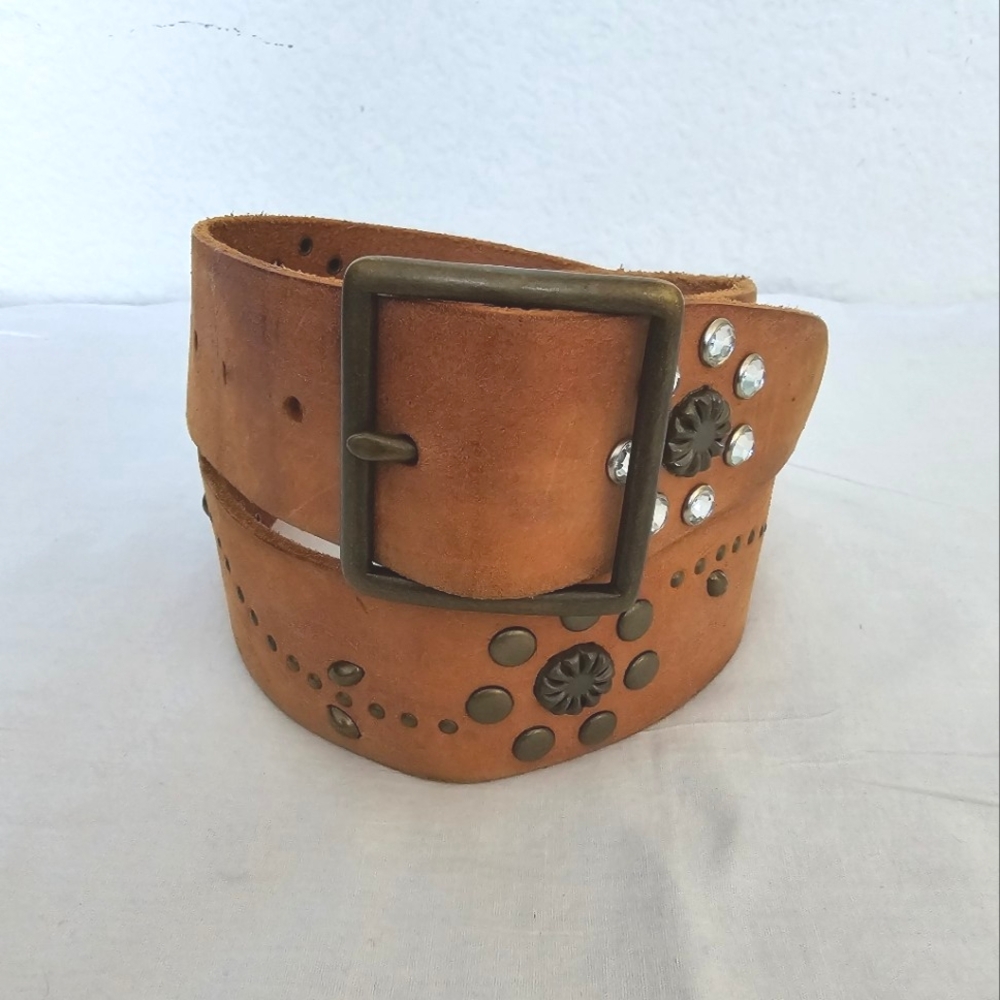 Linea Pelle Belt, Size Small, Brown